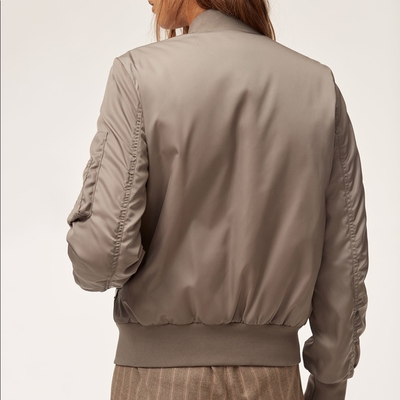 Talula Silver Bomber Jacket - Picture 7 of 7